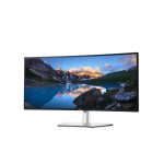 Monitor DELL UltraSharp U3425WE de 34.1 pulgadas, resolución 3440 x 1440 pixeles, color negro y plata. DELL-U3425WE