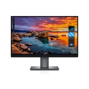Monitor DELL UltraSharp de 27 pulgadas con resolución 4K y tecnología PremierColor, modelo UP2720QA, ideal para trabajos de diseño y edición