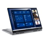 Portátil DELL Latitude 9450 2-en-1 con Intel Core Ultra 7 165U, pantalla táctil de 14 pulgadas Quad HD+, 16 GB LPDDR5x-SDRAM, 512 GB SSD, Wi-Fi 7, Windows 11 Pro, color gris. SKU: VFCJ5