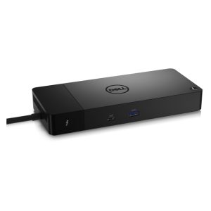 Imagen de la estación de base DELL Thunderbolt™ WD22TB4 con múltiples puertos y capacidad de carga rápida, SKU DELL-WD22TB4