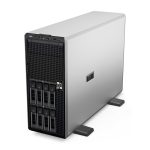 Imagen del servidor DELL PowerEdge T550 modelo Torre con procesador Intel Xeon Silver 4310 de 2.1 GHz, 16 GB de DDR4-SDRAM y fuente de alimentación de 800 W. SKU: Y5FTR.