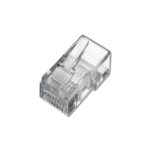 Digitus conector modular diseñado para cable plano, ideal para conexiones de red robustas y eficientes. SKU A-MO 6/6 SF