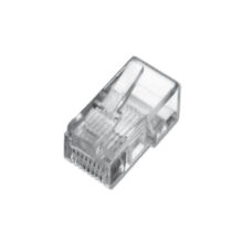 Digitus conector modular diseñado para cable plano, ideal para conexiones de red robustas y eficientes. SKU A-MO 6/6 SF