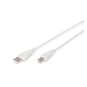 Digitus Cable de conexión USB, modelo AK-300102-030-E, ideal para transferencias rápidas de datos