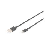 Digitus Cable de conexión USB 2.0 con conector tipo A a tipo B de alta velocidad, SKU AK-300110-010-S