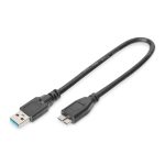 Cable de conexión USB 3.0 de alta velocidad Digitus con SKU AK-300117-005-S, ideal para transferencia rápida de datos