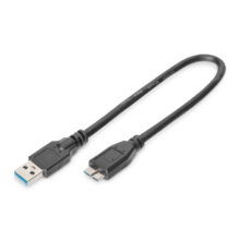 Cable de conexión USB 3.0 de alta velocidad Digitus con SKU AK-300117-005-S, ideal para transferencia rápida de datos