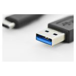 Cable de conexión USB Type-C de Digitus modelo AK-300136-010-S, ideal para transferencias de datos rápidas y eficientes