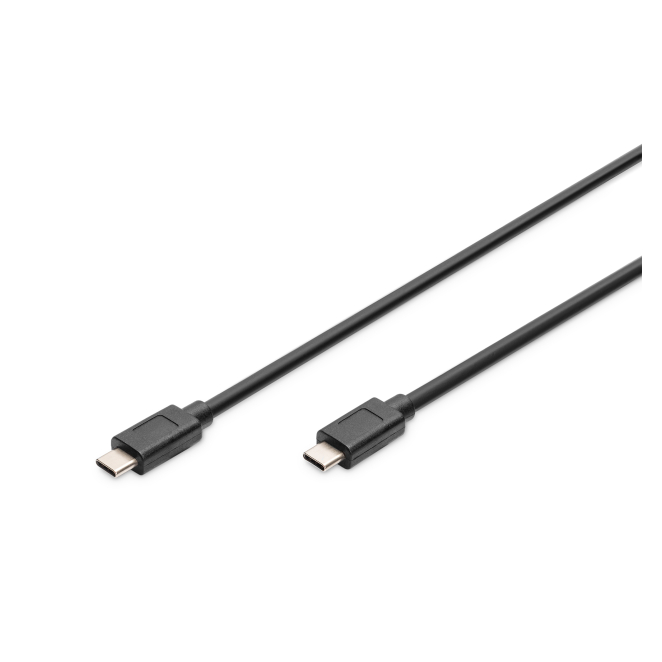 Digitus Cable de conexión USB-C 3.1 Gen2, velocidad de transferencia excepcional Digitus Cable de conexión USB-C 3.1 Gen2, USB-C a USB-C, con velocidad de transferencia de datos hasta 10 Gbps y SKU AK-300139-010-S