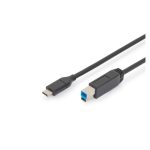 Digitus Cable de Conexión USB Type-C Gen 2, Tipo C a B, SKU: AK-300149-010-S