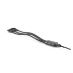 Digitus Cable de carga 3 en 1 con conectores USB-C, Micro USB y Lightning, especificado por SKU AK-300160-010-S. Ideal para múltiples dispositivos.