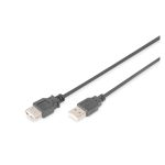 Digitus cable de extensión USB 2.0 de 3 metros SKU AK-300202-030-S