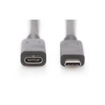 Cable alargador USB Type-C Gen2 de Digitus con conectores Type-C a C, SKU AK-300210-007-S