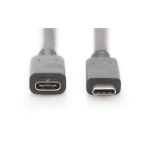 Digitus Cable alargador USB Type-C con conectores Type-C de 1.5 metros, SKU AK-300210-015-S