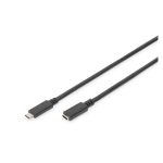 Digitus Cable alargador USB Type-C con conectores Type-C de 1.5 metros, SKU AK-300210-015-S