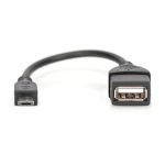 Digitus Cable adaptador USB OTG con SKU AK-300309-002-S, ideal para transferencias rápidas de datos