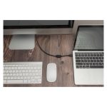 Imagen del Digitus Cable adaptador USB Type-C Gen 2 a DisplayPort, modelo AK-300333-020-S, proporcionando alta velocidad de transferencia de datos