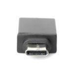 Digitus Adaptador USB Type-C a A, ideal para conectar dispositivos con puertos USB Type-C a USB Type-A, SKU AK-300506-000-S