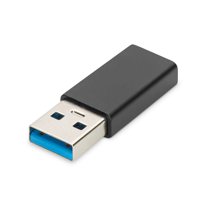 Digitus Adaptador USB Type-C con compatibilidad USB-A Digitus Adaptador USB Type-C a USB-A, alta velocidad, compacto, SKU AK-300524-000-S