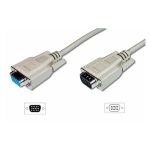 Cable VGA ednet de 1.8 metros de la marca Digitus, adecuado para monitores. SKU: AK-310200-018-E
