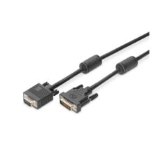Digitus Cable adaptador DVI, modelo AK-320300-020-S, ideal para conectar dispositivos con puerto DVI y calidad de señal superior
