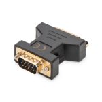 Adaptador DVI de Digitus con conector de alta velocidad, SKU AK-320505-000-S, ideal para cableado de alta calidad