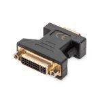 Adaptador DVI de Digitus con conector de alta velocidad, SKU AK-320505-000-S, ideal para cableado de alta calidad