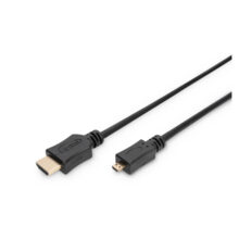 Cable de conexión HDMI High Speed con Ethernet Digitus de 2 metros, SKU AK-330109-020-S