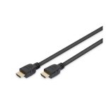 Cable de conexión HDMI de la marca Digitus con velocidad ultra alta y conector premium modelo AK-330124-050-S