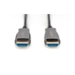 Cable de fibra óptica híbrido HDMI AOC de 20 metros de longitud y capacidad UHD 4K del fabricante Digitus. SKU: AK-330125-200-S