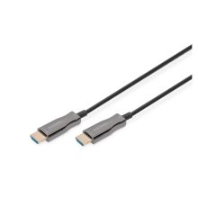Cable de fibra óptica híbrido Digitus HDMI AOC UHD 4K de 30 metros SKU AK-330125-300-S