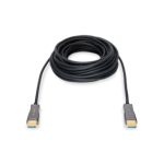 Cable de fibra óptica híbrido Digitus HDMI AOC UHD 4K de 30 metros SKU AK-330125-300-S