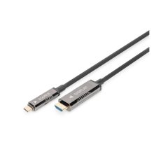 Digitus Cable Adaptador 4K USB Type C a HDMI, modelo AK-330150-150-S. Ideal para transmisiones de alta definición.