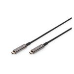Cable adaptador AV 4K de Digitus, con conector USB Type C, alta velocidad y modelo SKU AK-330160-150-S