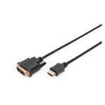 Digitus Cable Adaptador HDMI de alta velocidad, modelo AK-330300-020-S, ideal para transferencias de datos de video y audio