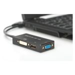 Imagen del Digitus Cable convertidor HDMI 3 en 1 con SKU AK-330403-002-S, ideal para conexiones de alta definición