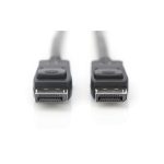 Cable de conexión DisplayPort de 5 metros marca Digitus para audio y video, modelo AK-340106-050-S