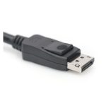 Cable de conexión DisplayPort de 5 metros marca Digitus para audio y video, modelo AK-340106-050-S
