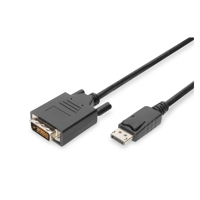 Digitus Cable Adaptador DisplayPort con Alta Velocidad Cable adaptador DisplayPort Digitus de alta velocidad SKU AK-340301-030-S, ideal para conexiones de video de alta definición