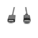 Cable adaptador Digitus de DisplayPort a HDMI tipo A, modelo AK-340303-010-S, ideal para conexiones de alta resolución