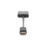 Adaptador DisplayPort de la marca Digitus para conexiones de alta resolución, SKU AK-340401-001-S