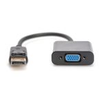 Vista del cable adaptador Digitus DisplayPort de alta velocidad. SKU: AK-340403-001-S
