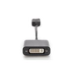 Imagen del cable adaptador Digitus DisplayPort a DVI, modelo AK-340409-001-S, diseñado para transmisión de alta calidad entre dispositivos.
