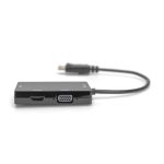 Digitus Cable convertidor DisplayPort 3 en 1 con múltiples conexiones, SKU AK-340418-002-S