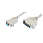 Cable de conexión para impresora USB 2.0 de alta velocidad Digitus, 3 metros, modelo AK-580105-030-E