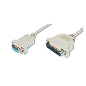 Cable de conexión para impresora USB 2.0 de alta velocidad Digitus, 3 metros, modelo AK-580105-030-E