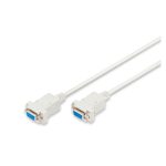 Cable de conexión de módem nulo Digitus, longitud de 1.8 metros, SKU AK-610100-018-E