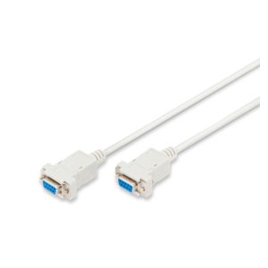 Cable de conexión de módem nulo Digitus, longitud de 1.8 metros, SKU AK-610100-018-E