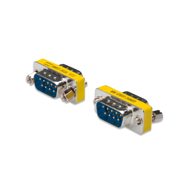 Digitus Mini Cambiador de Género 9 Pines Compacto Digitus Mini cambiador de género de 9 pines, modelo compacto con SKU AK-610505-000-I, ideal para adaptaciones rápidas en conexiones de cableado.