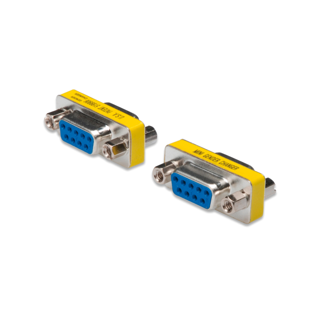 Digitus Mini cambiador de género de 9 pines Digitus Mini cambiador de género con 9 pines, modelo AK-610506-000-I